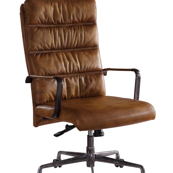 Lipoton Genuine Leather Office Chair | Wayfair Lipoton Genuine Leather Office Chair | Wayfair