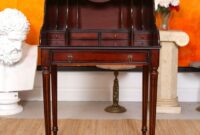 Antique wood writing desk for sale
